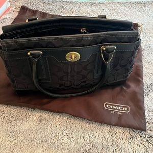 Coach brand handle purse